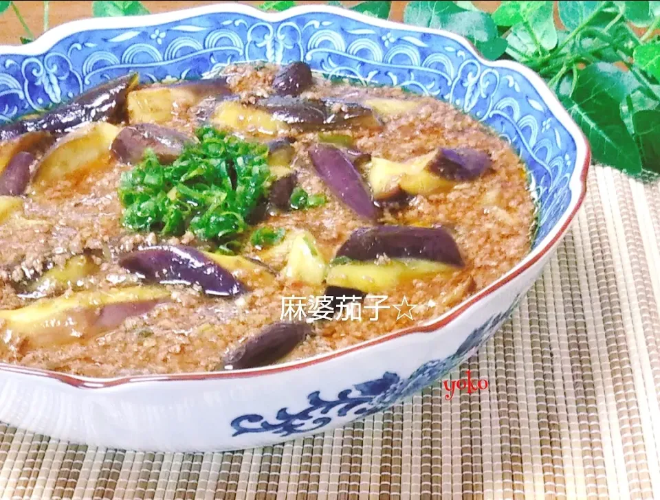 我が家の定番☆レンチン茄子の麻婆茄子です。|容子さん