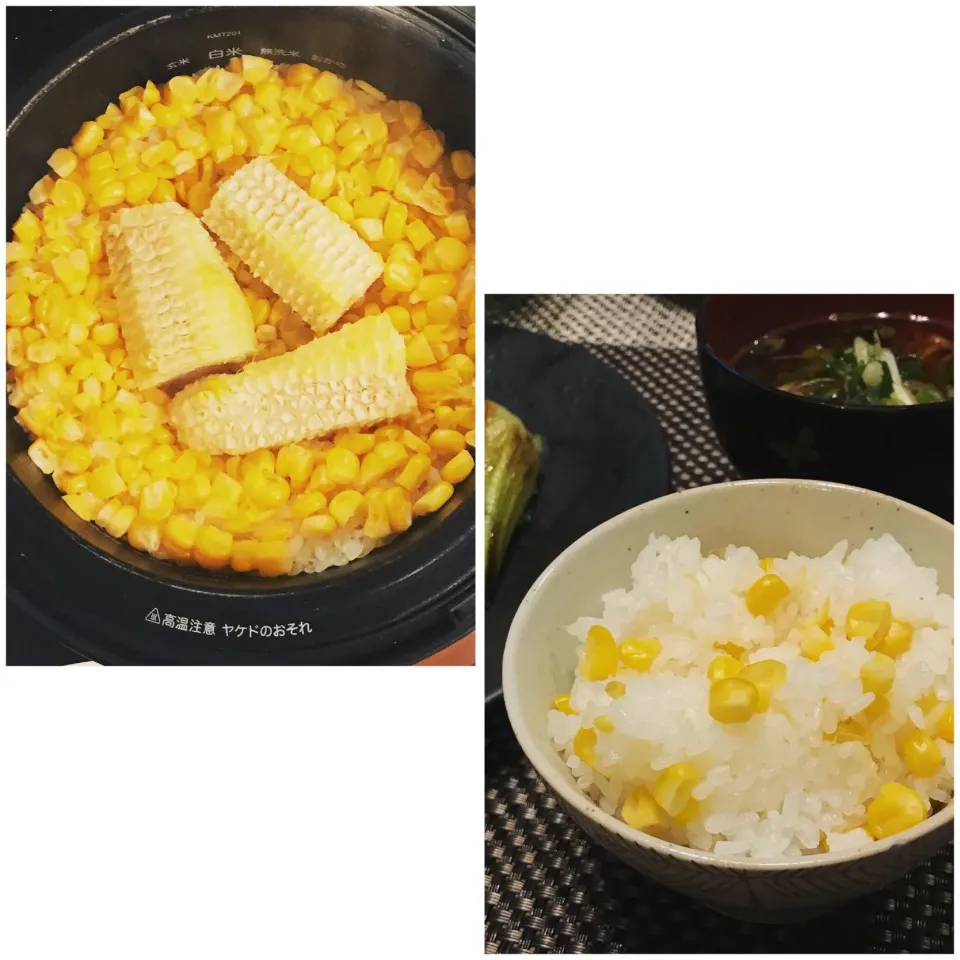 kayoさんの料理 とうもろこしご飯🌽|麻紀子さん