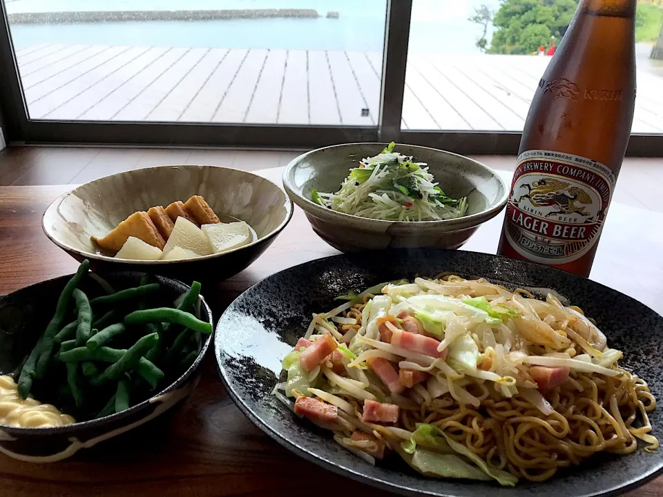 2019.6.22 焼きそばランチ🍻🍻🍻|ゆみずさん