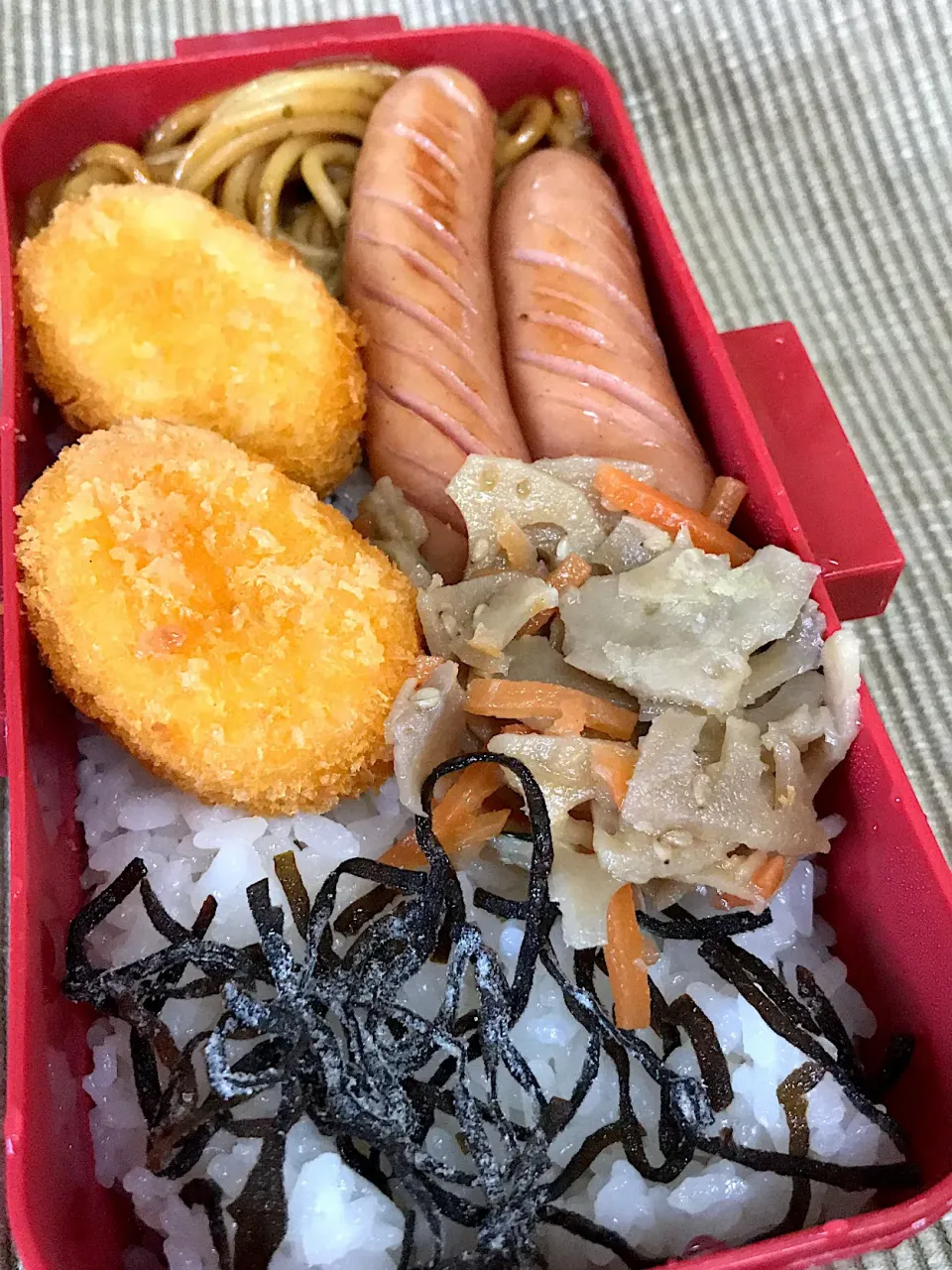 Snapdishの料理写真:6/23 #中学生女子弁当  #部活弁当|みぽりんさん