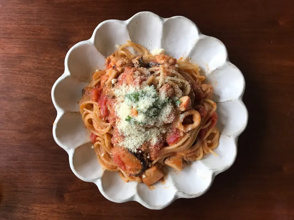 20190622🍝旦那さんのお昼ごはん🍝
#snapdish  
#うちご飯 #旦那さんのお昼ごはん  #snapdish #スナップディッシュ|akiyo22さん