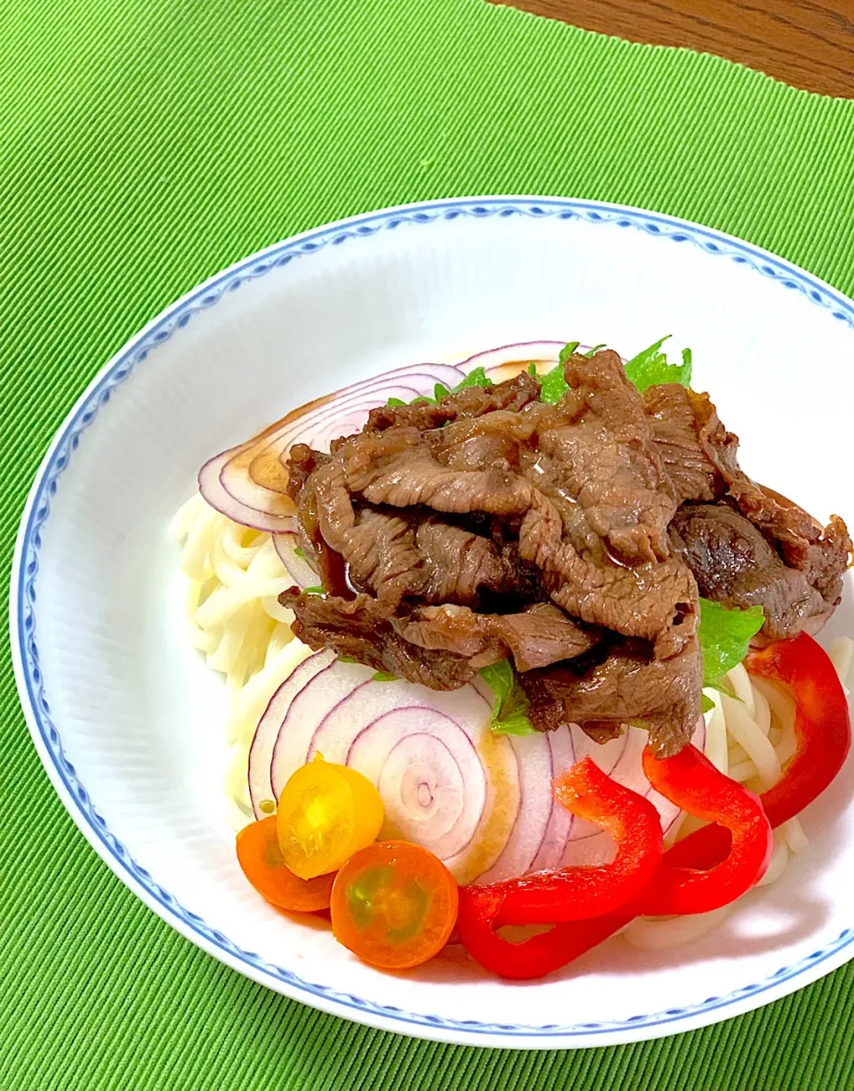 すき焼き冷やしうどん|チコさん