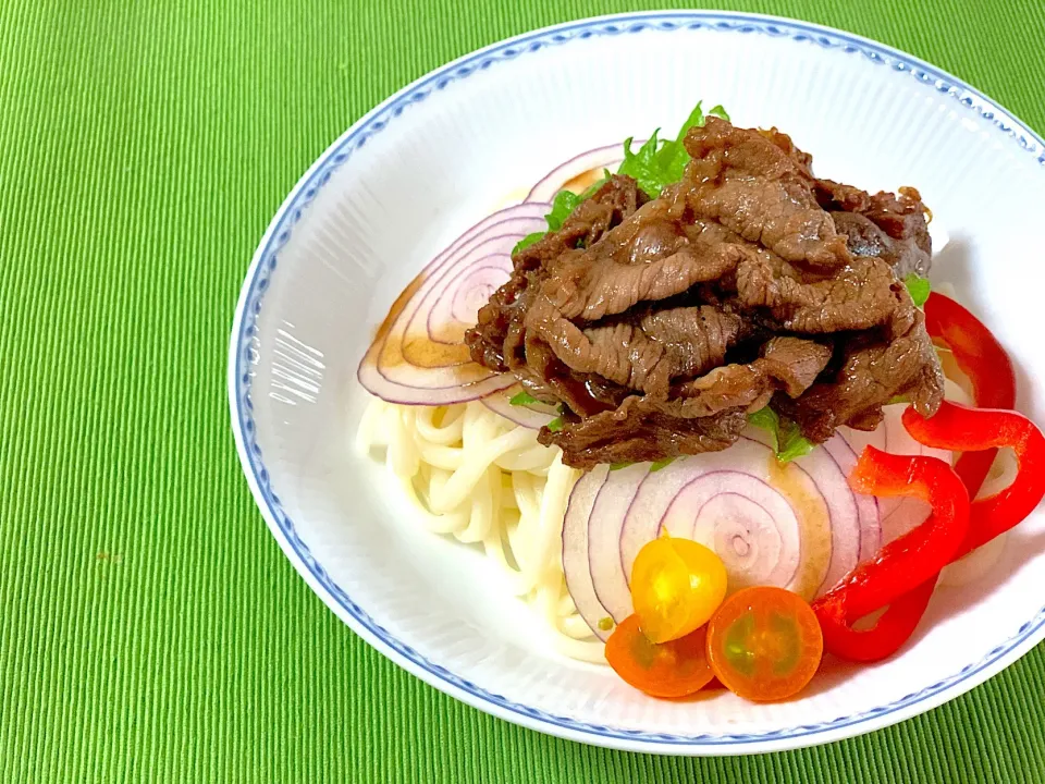 すき焼き冷やしうどん|チコさん