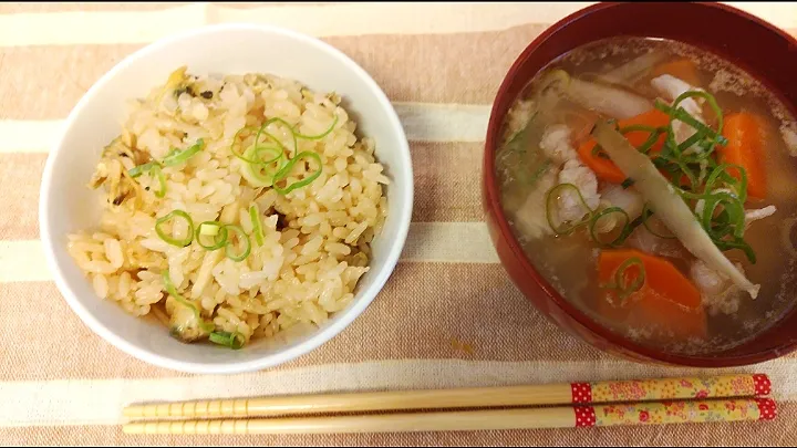 💕新生姜とあさりの炊き込みご飯💕|yuiママさん