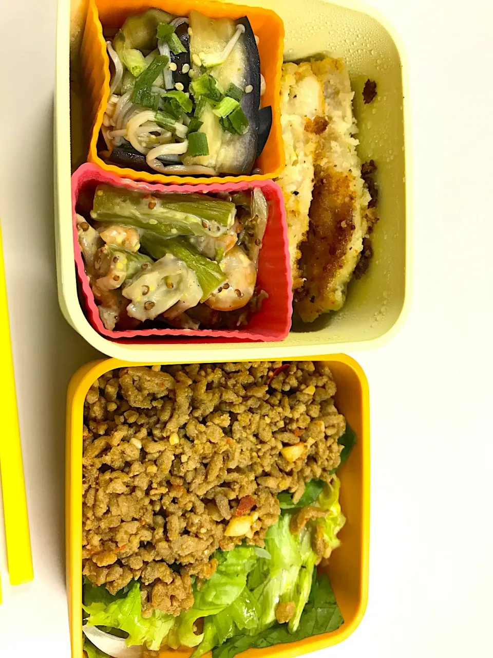 Snapdishの料理写真:糖質制限弁当|しほちむさん