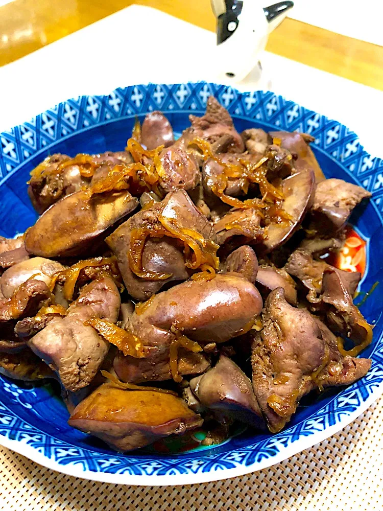 くっきいママさんの料理 鶏レバー 甘辛煮|くっきいママさん