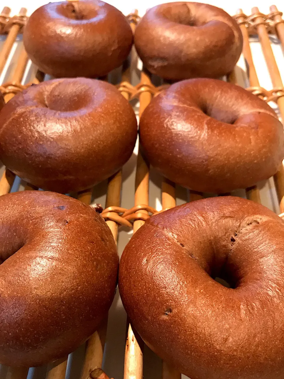 チョコベーグル🥯
チョコ、オレンジピール、クリチ入り♪|まーよんさん