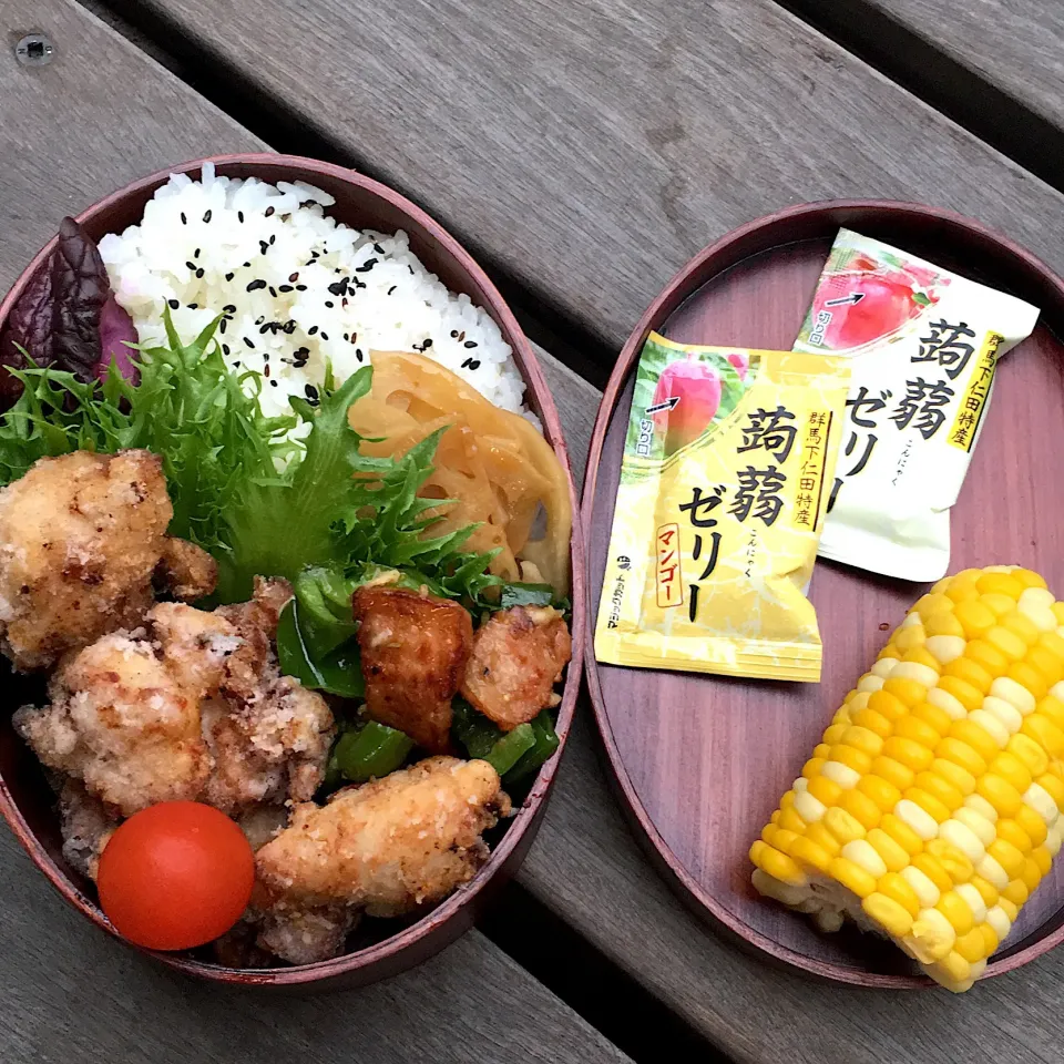 #曲げわっぱ弁当  #男子高校生弁当|さい。さん