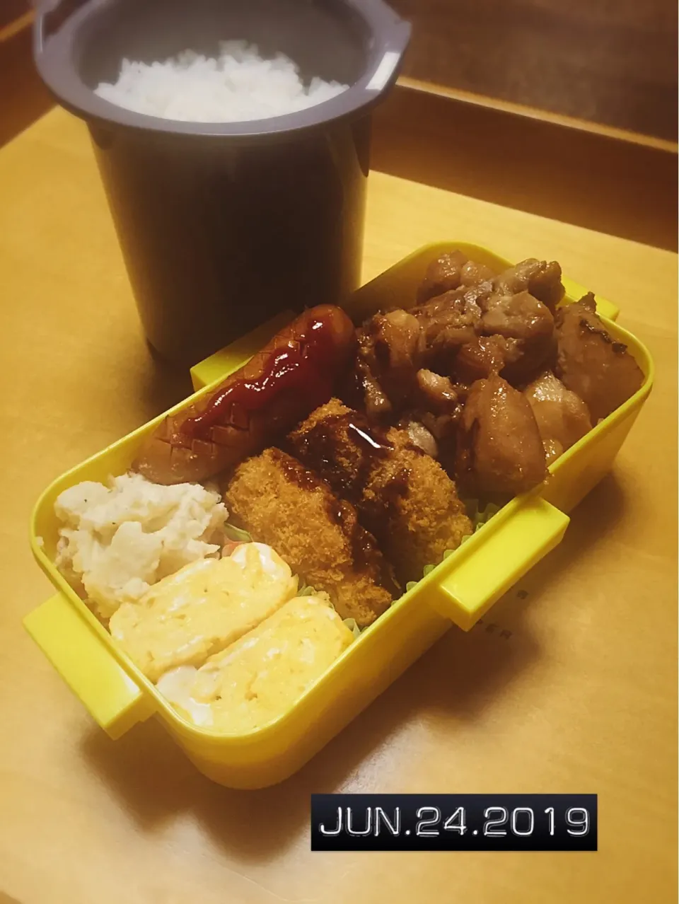 Snapdishの料理写真:男子高校生弁当|TOMOさん