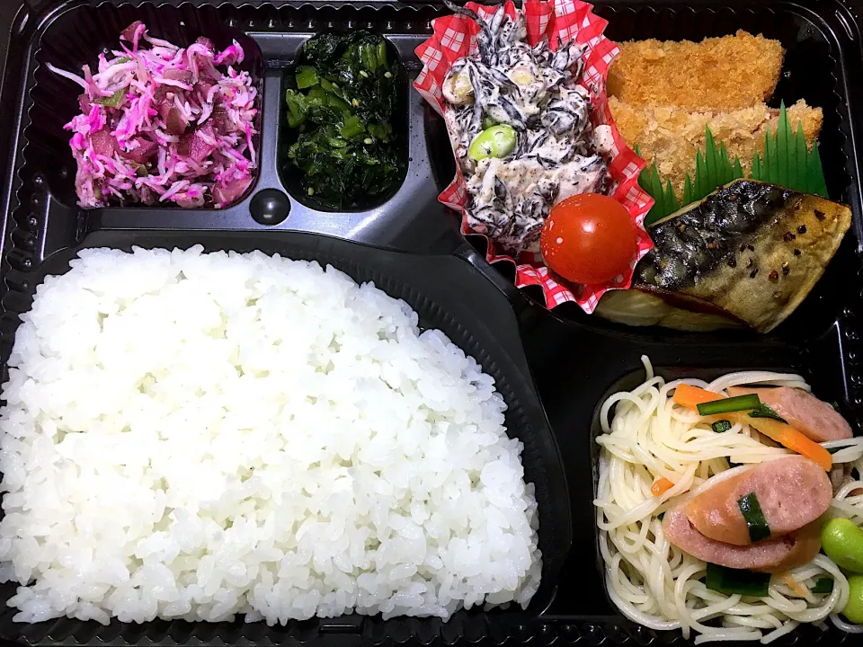 Snapdishの料理写真:そうめんチャンプルー 日替わり弁当 宅配ランチ 豊川市配達|Naokazu Kuritaさん