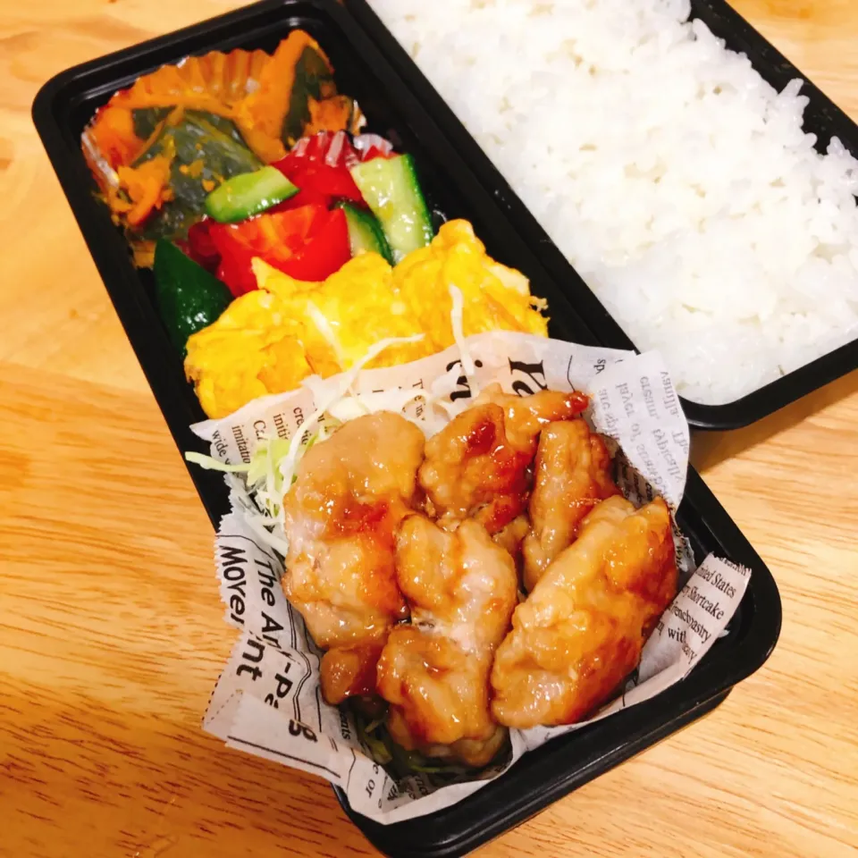 長男お弁当❁¨̮
 #手作り弁当 
 #お弁当記録 
 #男子高校生弁当|ゆめぴりかさん