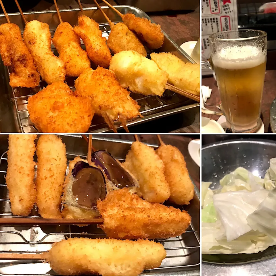 Snapdishの料理写真:新大阪で串カツ|純さん