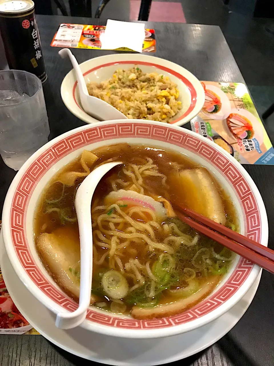 ラーメンと半チャーハン|純さん