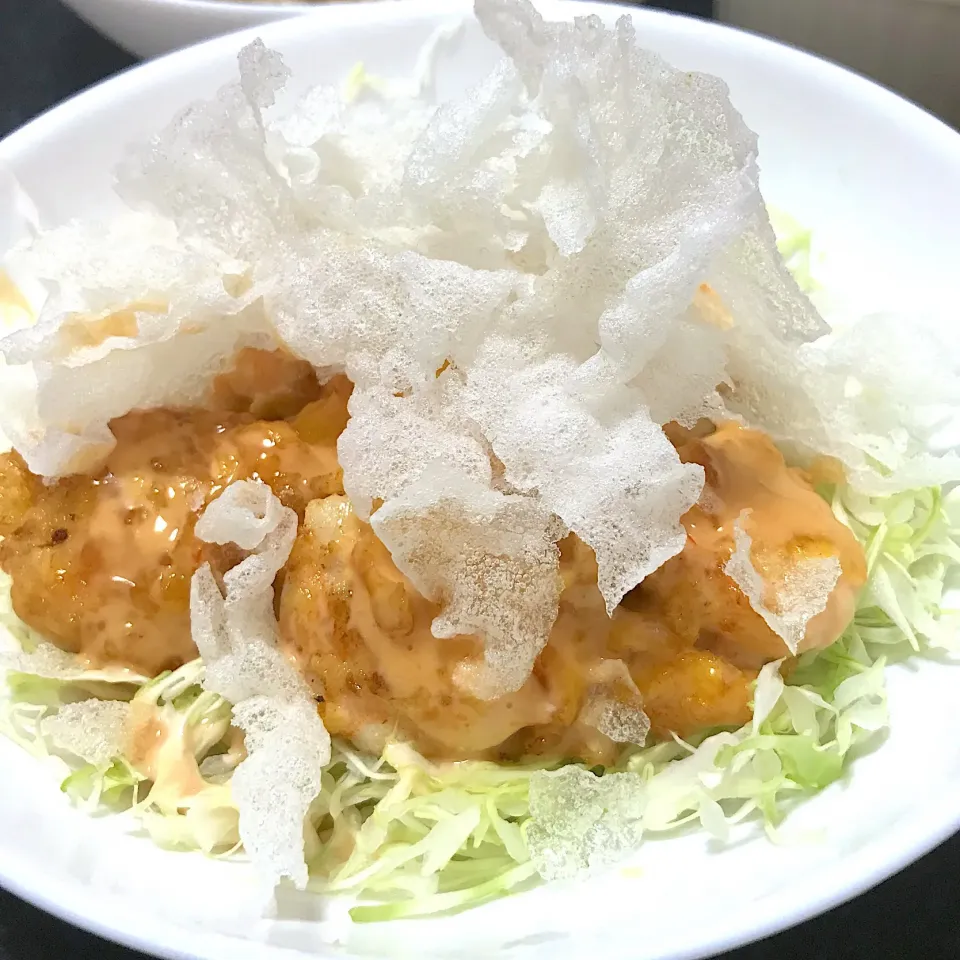 Snapdishの料理写真:エビマヨ|りえわんこさん