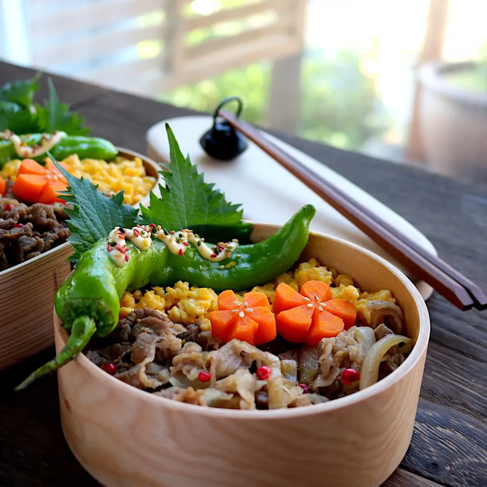 Snapdishの料理写真:#牛丼  #お弁当|ikura @ikura888さん