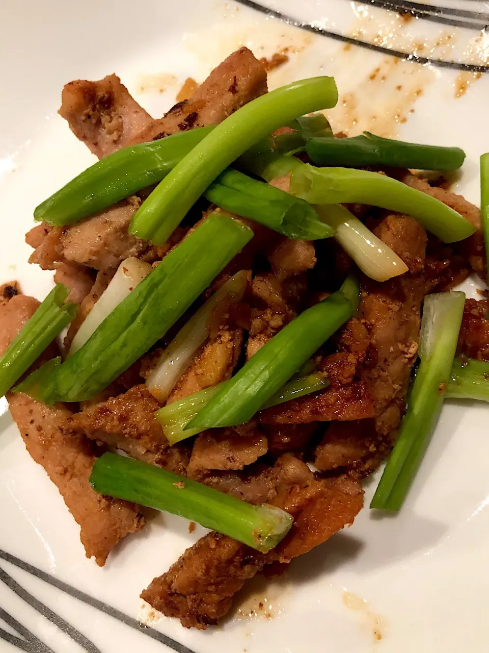 Pork and scallion|Marnelli Dela Cruz Hollandさん