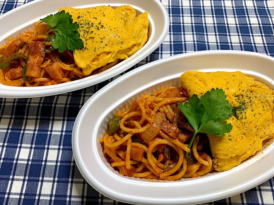 太麺ナポリタンスパゲッティ🍝|kiusoudaiさん