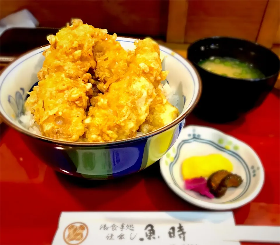 あなご天丼|古山さん