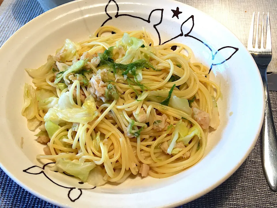 ホタテとアオサの磯の香りたっぷりパスタ✨|はるさん