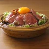 ローストビーフ丼 和風だれ