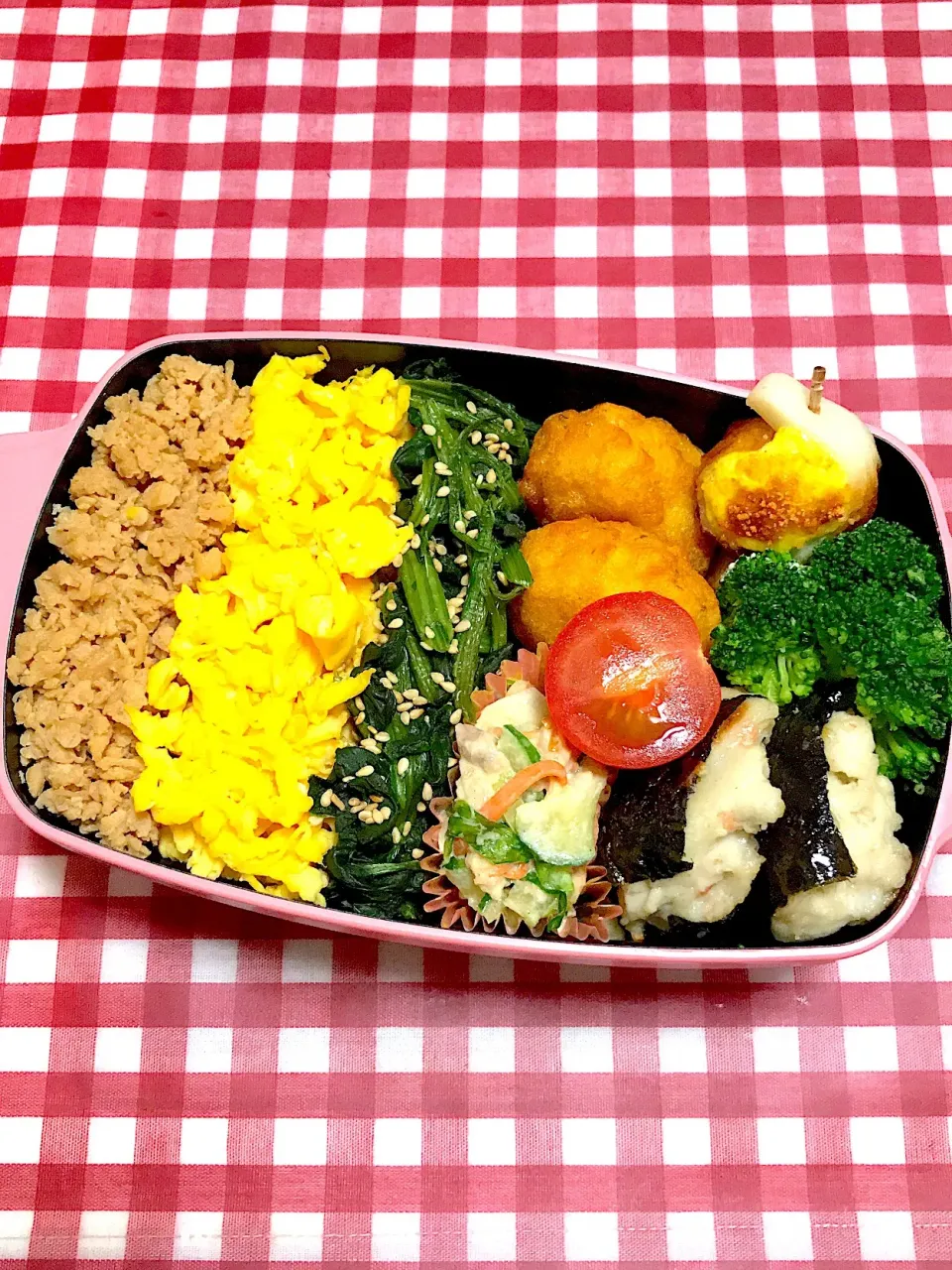 Snapdishの料理写真:🖤6月25日お弁当🖤|あーさん