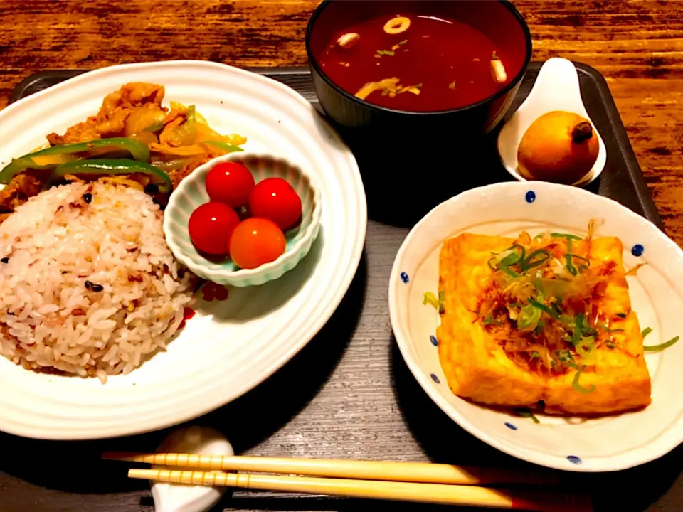 肉野菜炒め定食～🎶|パンダ母さん🐼さん