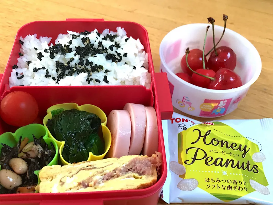 今日のお弁当 #お弁当  #🍱  #lunchbox  #中学生弁当  #obento|かれんさん