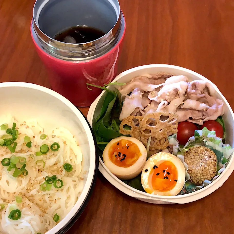 2019.06.26 しゃぶしゃぶそうめん弁当|みほさん