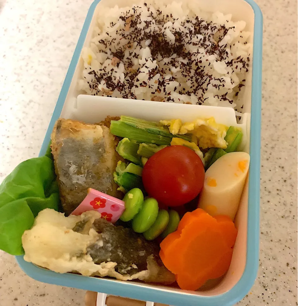 サバのカレー風味揚げ弁当|besさん