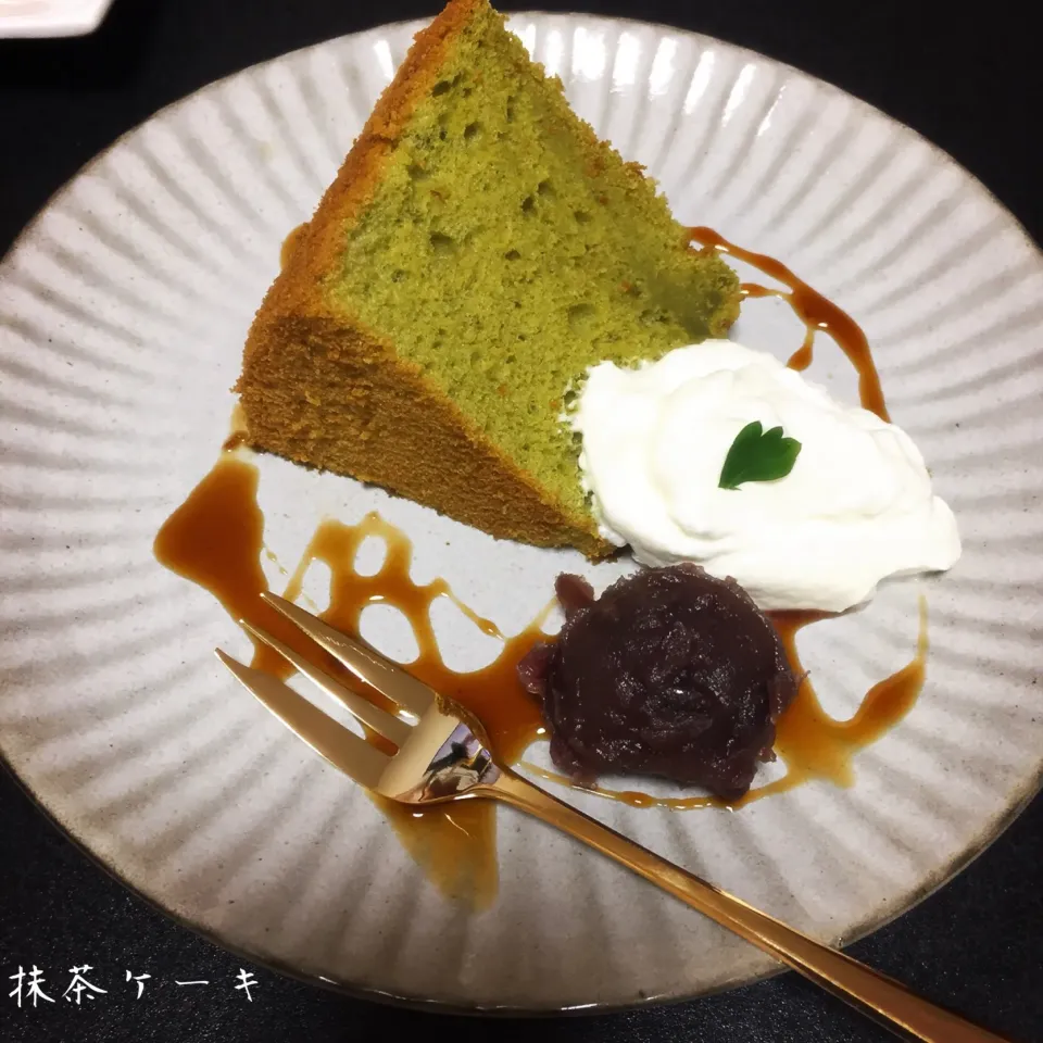 Snapdishの料理写真:抹茶ケーキ|mi＊oriさん