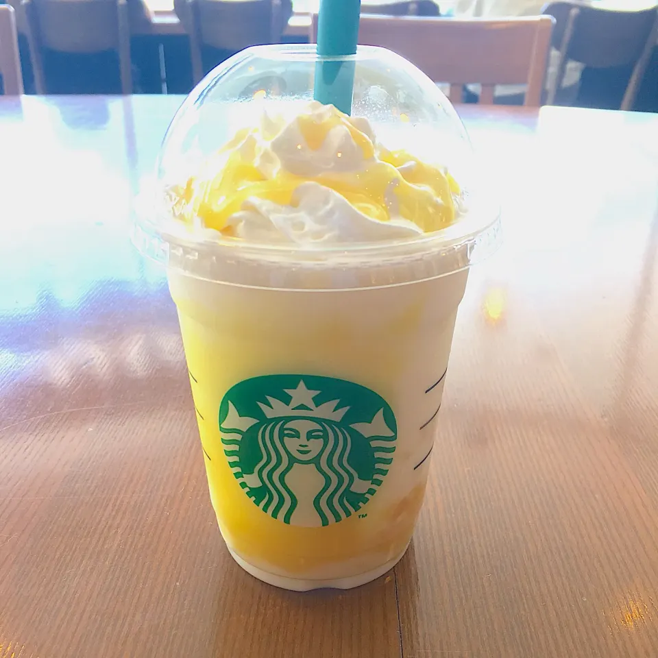 レモンヨーグルト発酵フラペチーノ🍋|くろあおさん