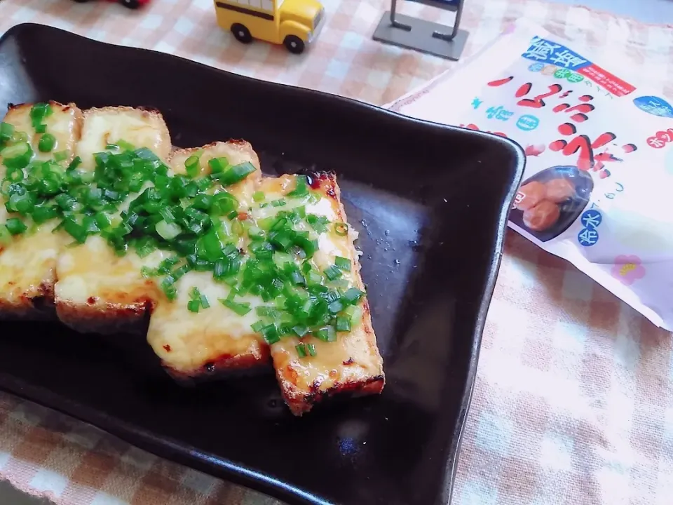 初当選♡減塩梅昆布茶で厚揚げ|花ママさん