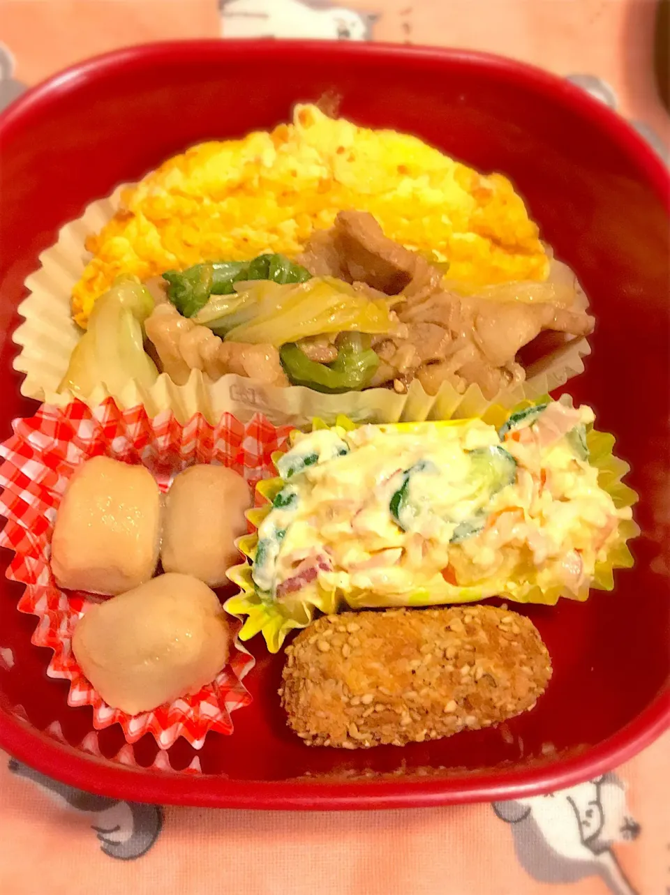 Snapdishの料理写真:❤︎あっちゃんのお弁当❤︎|あっちゃんさん