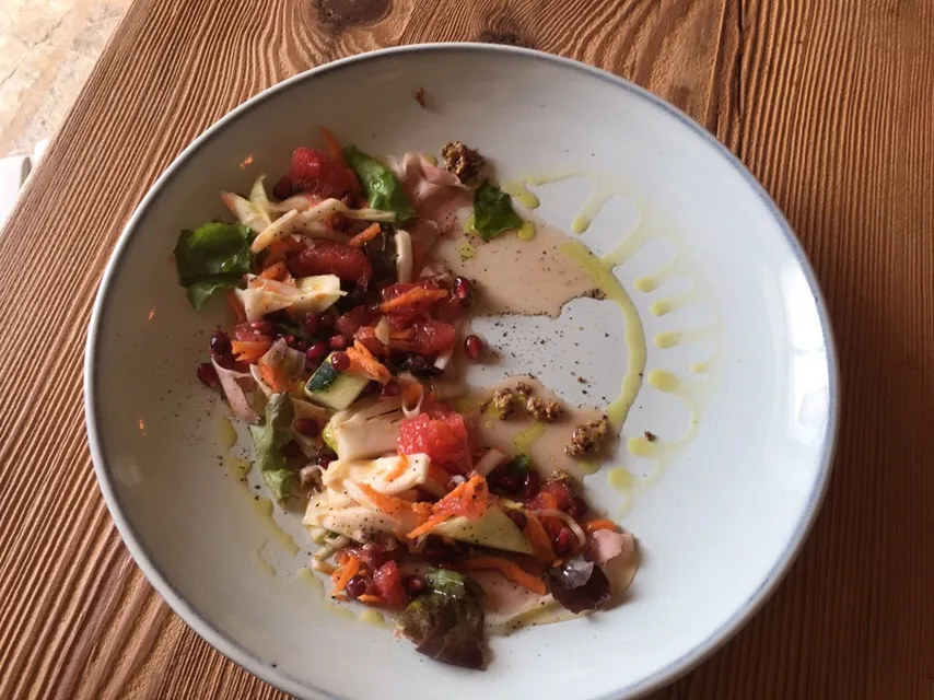 Snapdishの料理写真:Ham,grapefruit salad|tさん