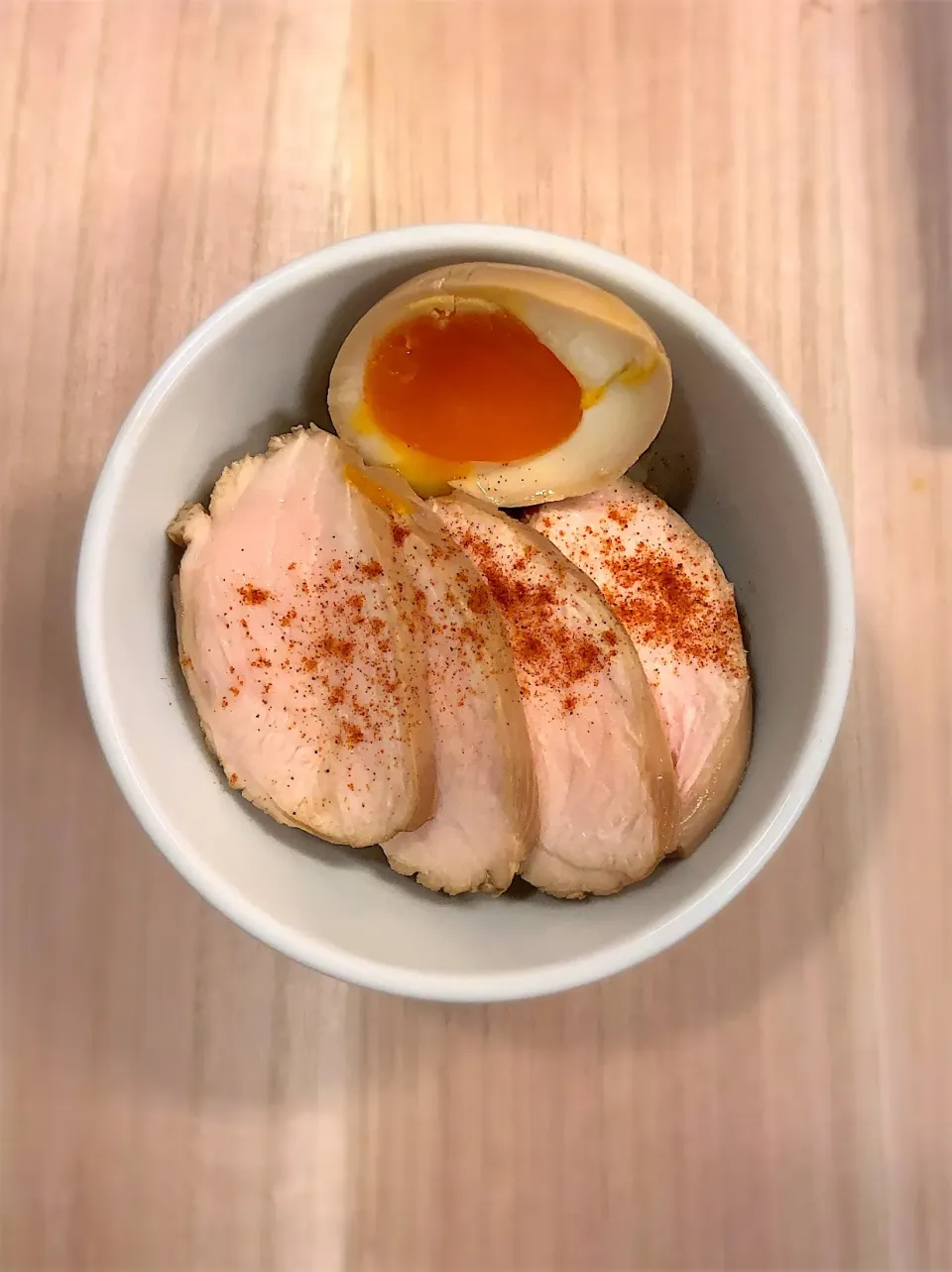 鶏胸肉でミニチャーシュー丼|わ た るさん