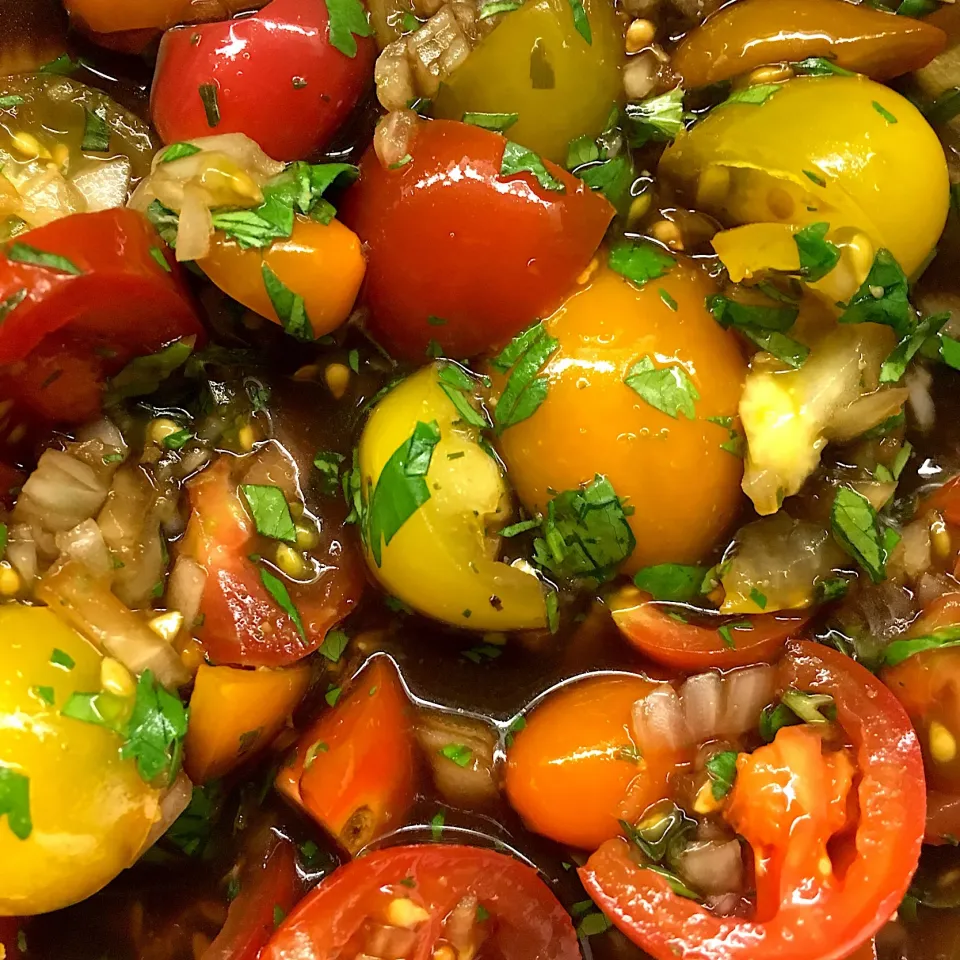 Tomato cilantro salad|kayoさん