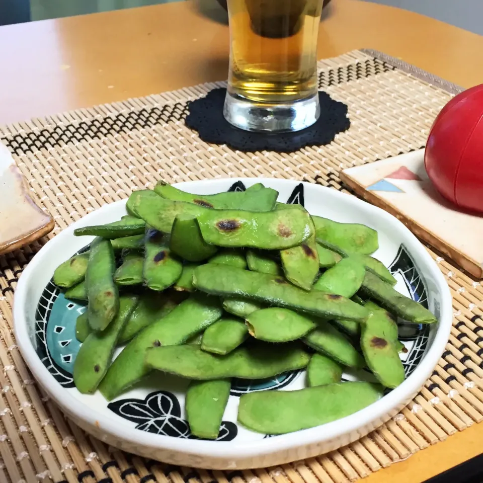 焼き枝豆!  (^-^)|Kei Satoさん