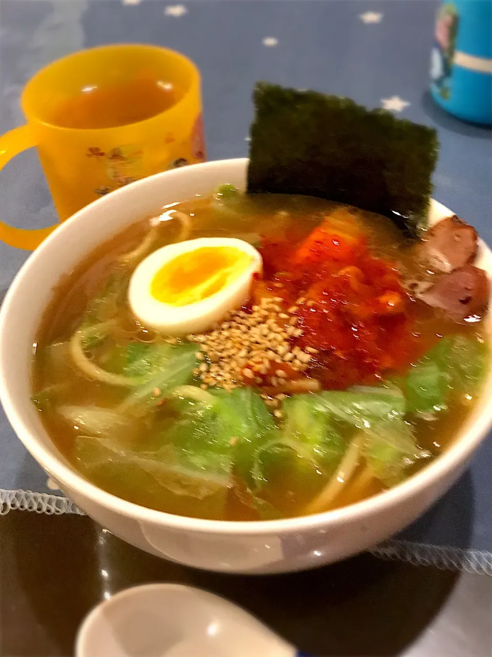 とんこつ醤油ラーメン  パストラミポーク  煮卵  海苔|ch＊K*∀o(^^*)♪さん