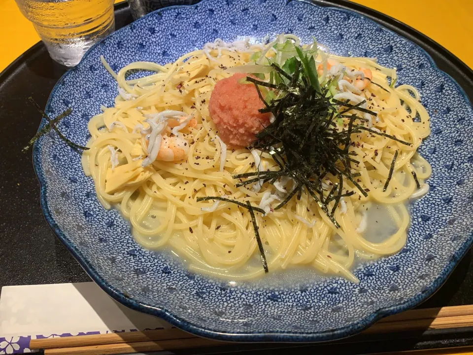 Snapdishの料理写真:五右衛門パスタ|shihoさん