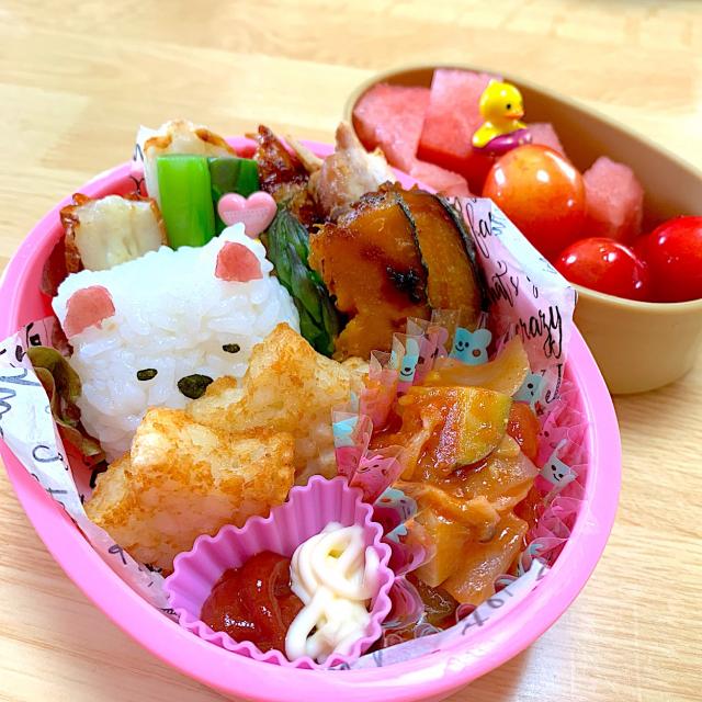 19 6 27チビちゃん弁当 ニャオ Snapdish スナップディッシュ Id 80kmxa