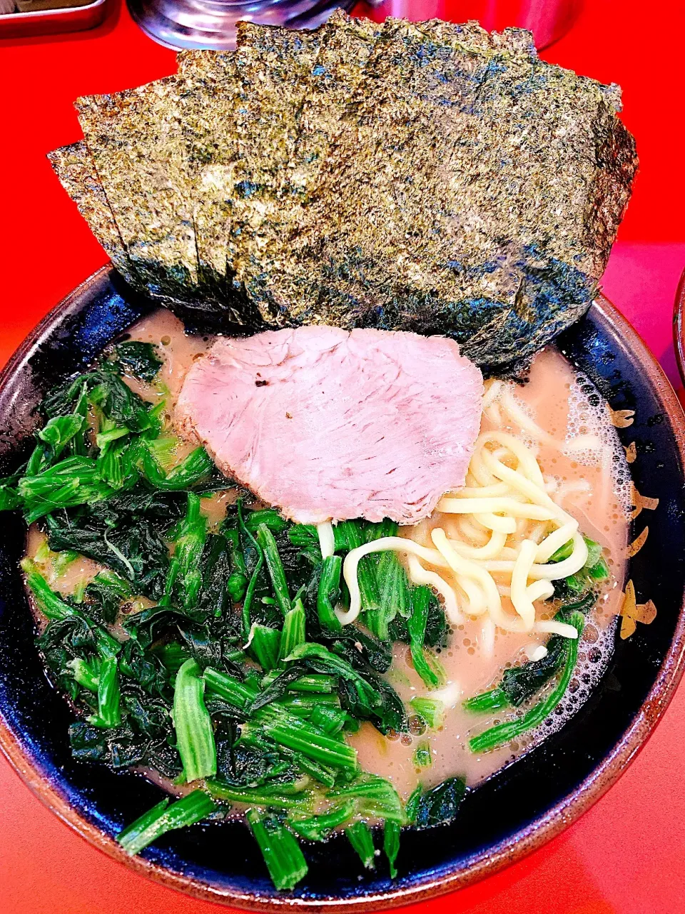 ラーメン並 海苔ほうれん草増し|yさん