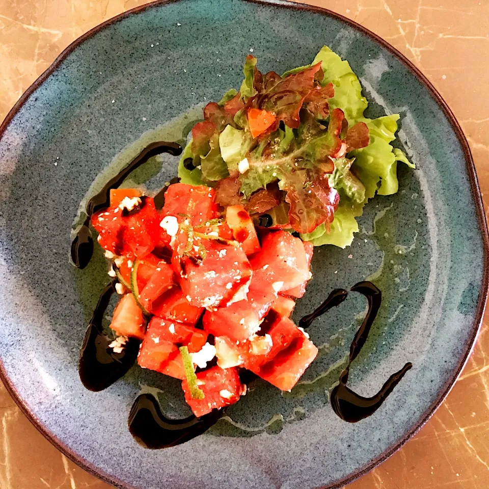 Watermelon salad|tさん