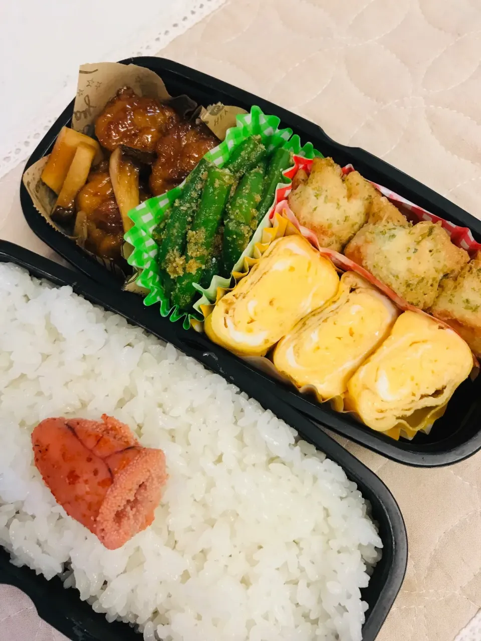 Snapdishの料理写真:高校生長男のお弁当🍱|だまさん