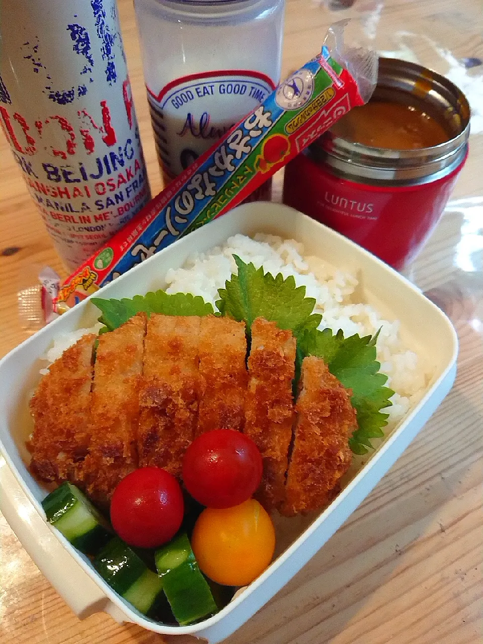 Snapdishの料理写真:2019.6.28 息子弁当🍱|あずきラテさん