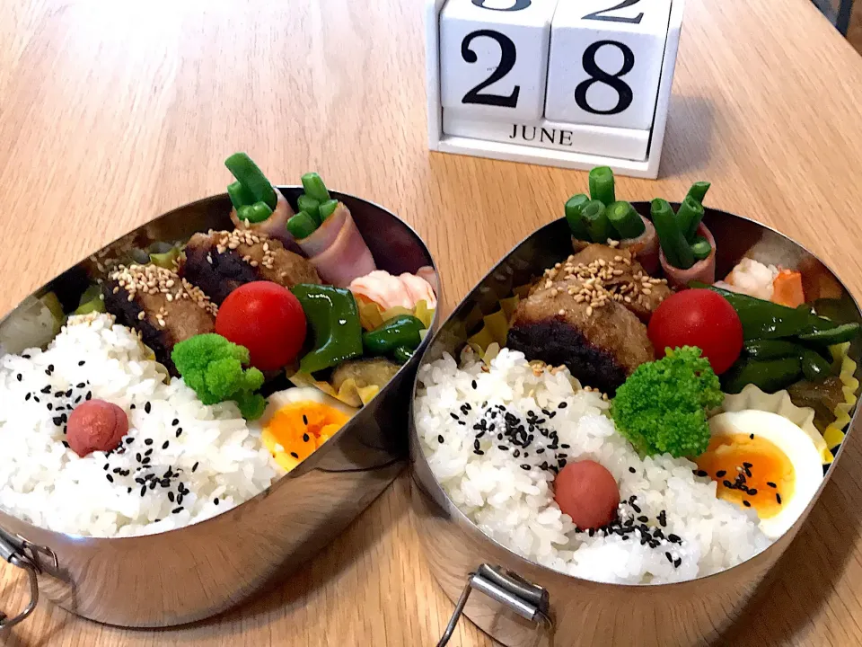 #長男弁当  #息子弁当  #中学生弁当  #旦那弁当|さるばさん