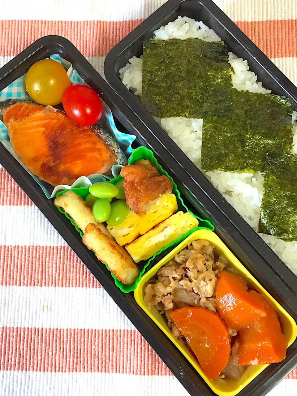 6/28☆旦那☆しゃけギュー弁当|ちーさん