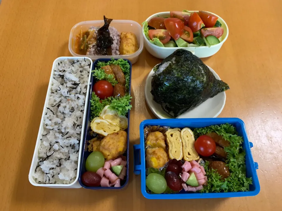 Snapdishの料理写真:今日のお弁当♡2019.6.28.|kimikimiさん