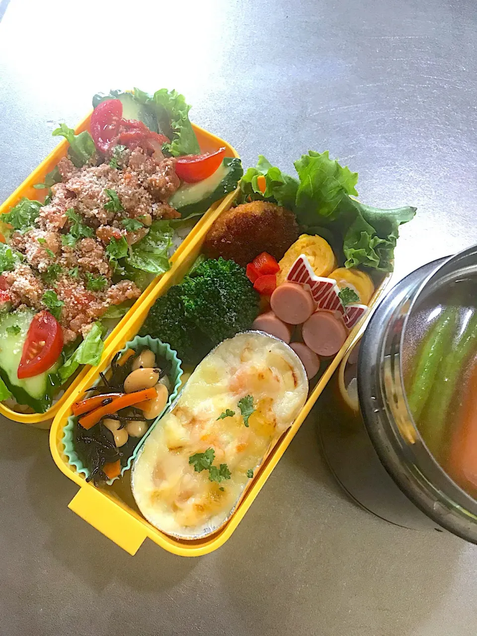 今日のお弁当
タコライス|ししょうさん