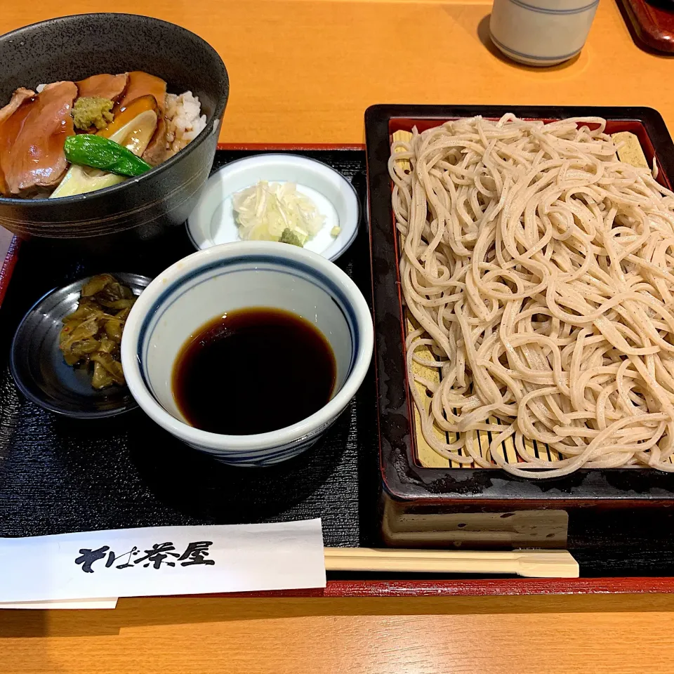 小鴨ロース丼 並盛そばセット|r1990297さん