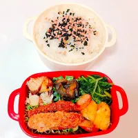 Snapdishの料理写真:#だんな弁当|karinさん